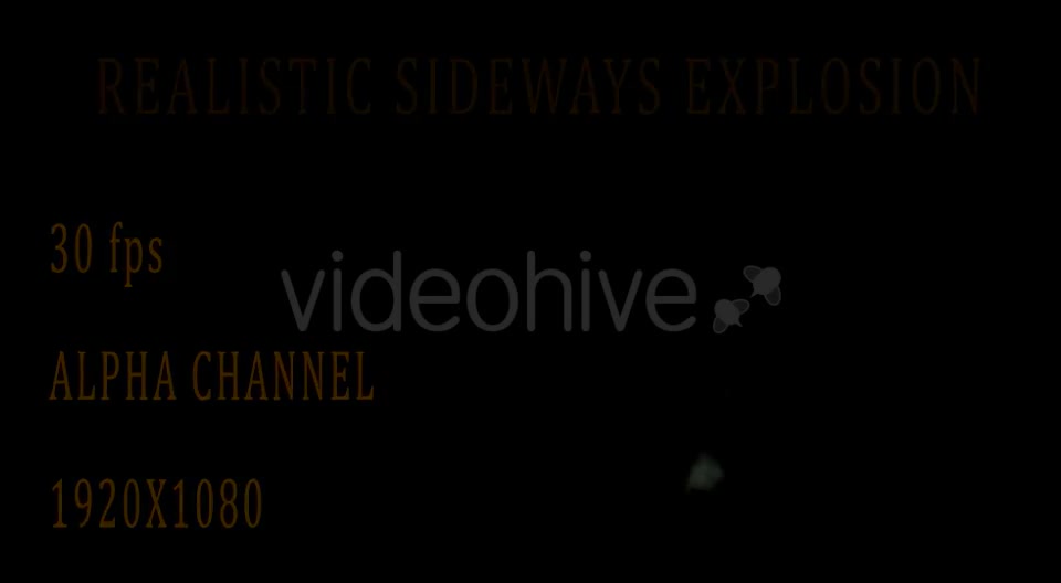 Sideways Explosion Videohive 15610888 Motion Graphics Image 7