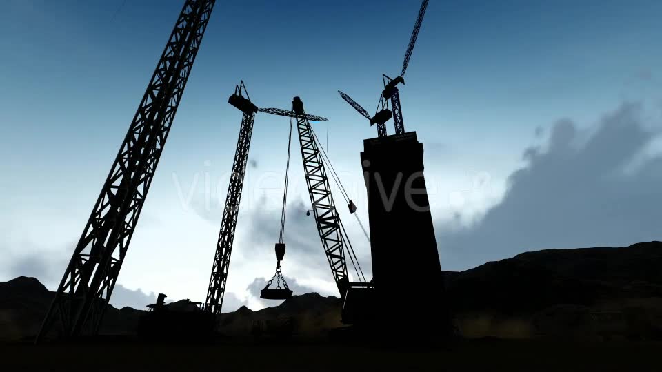 Silhouette Construction Videohive 19729750 Motion Graphics Image 2