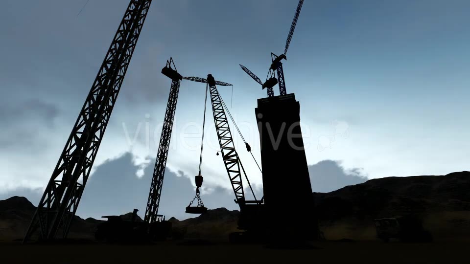 Silhouette Construction Videohive 19729750 Motion Graphics Image 3