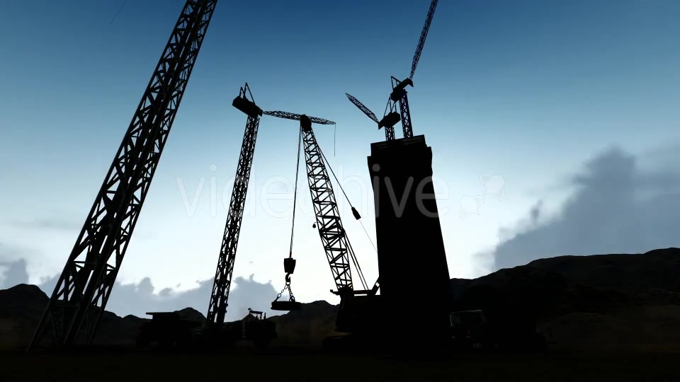 Silhouette Construction Videohive 19729750 Motion Graphics Image 4