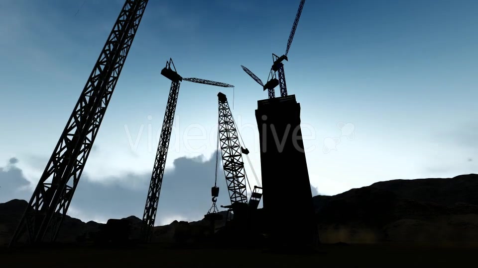 Silhouette Construction Videohive 19729750 Motion Graphics Image 7