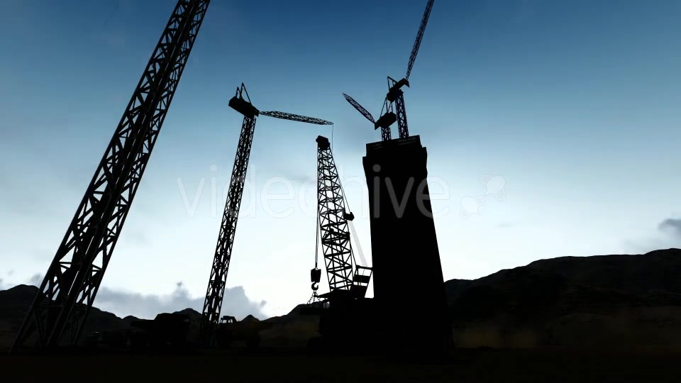 Silhouette Construction Videohive 19729750 Motion Graphics Image 8