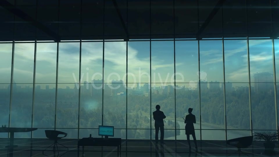 Silhouettes Of Office Employees On Different Floors Videohive 20546156 Motion Graphics Image 6