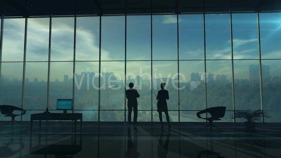 Silhouettes Of Office Employees On Different Floors Videohive 20546156 Motion Graphics Image 8