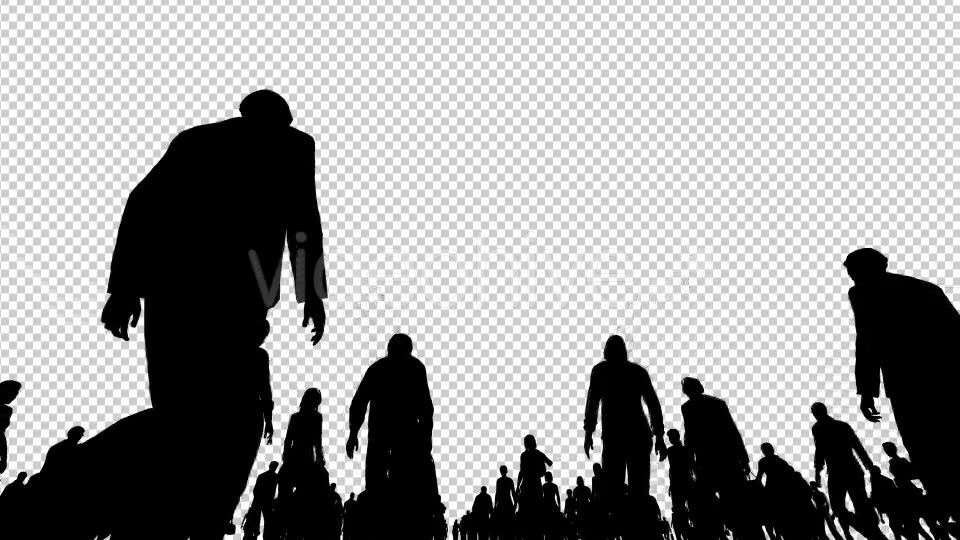 Silhouettes of People Walking Videohive 20810064 Motion Graphics Image 6