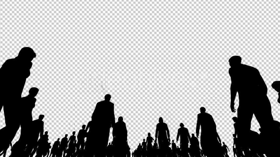 Silhouettes of People Walking Videohive 20810064 Motion Graphics Image 8