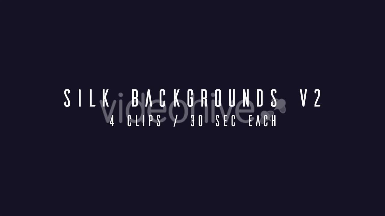 Silk Backgrounds V2 Videohive 16181782 Motion Graphics Image 1