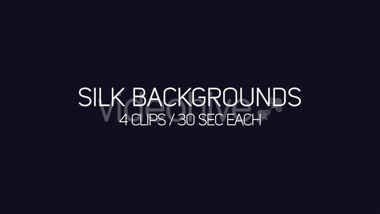 Silk Backgrounds Videohive 14197215 Motion Graphics Image 1