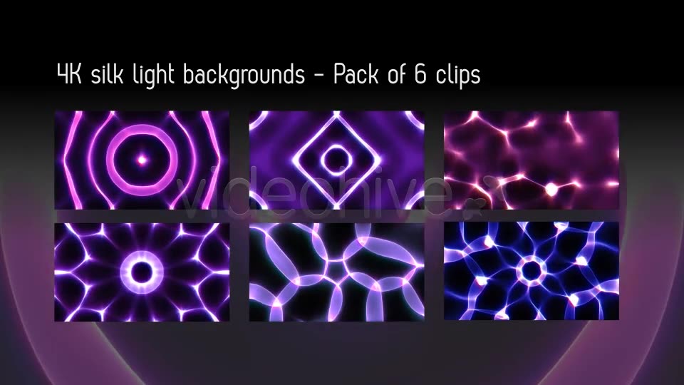 Silk Light Background #2 Pack Of 6 Videos Videohive 7744829 Motion Graphics Image 2