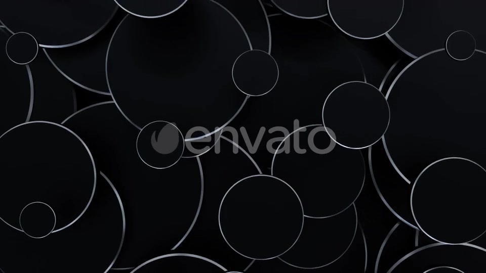 Silver Black Circles Videohive 22721294 Motion Graphics Image 3