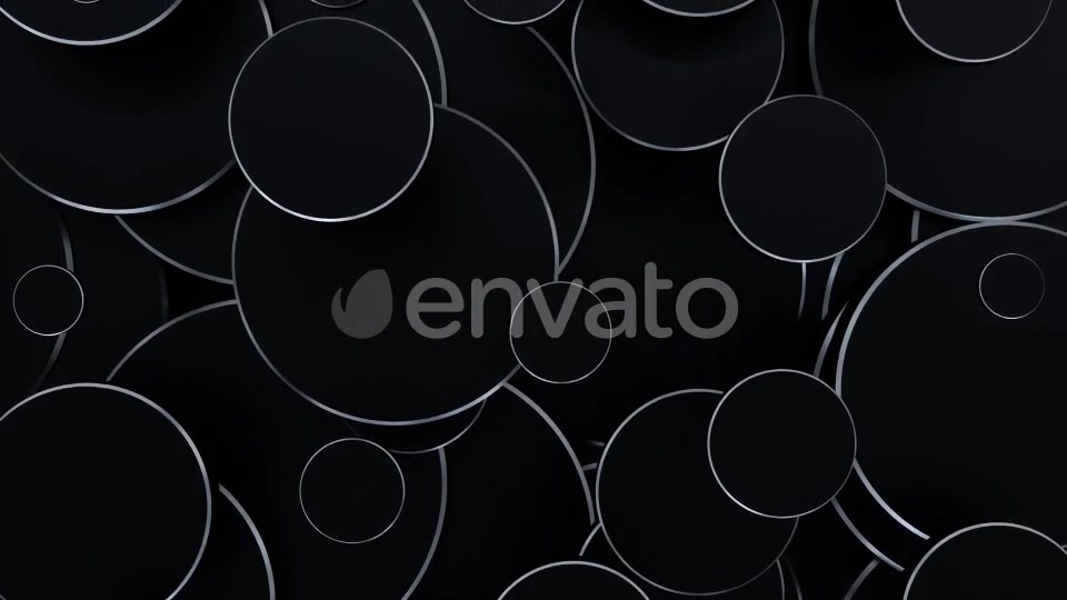 Silver Black Circles Videohive 22721294 Motion Graphics Image 4
