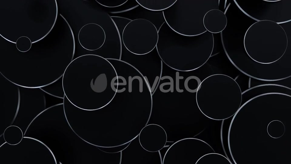 Silver Black Circles Videohive 22721294 Motion Graphics Image 5