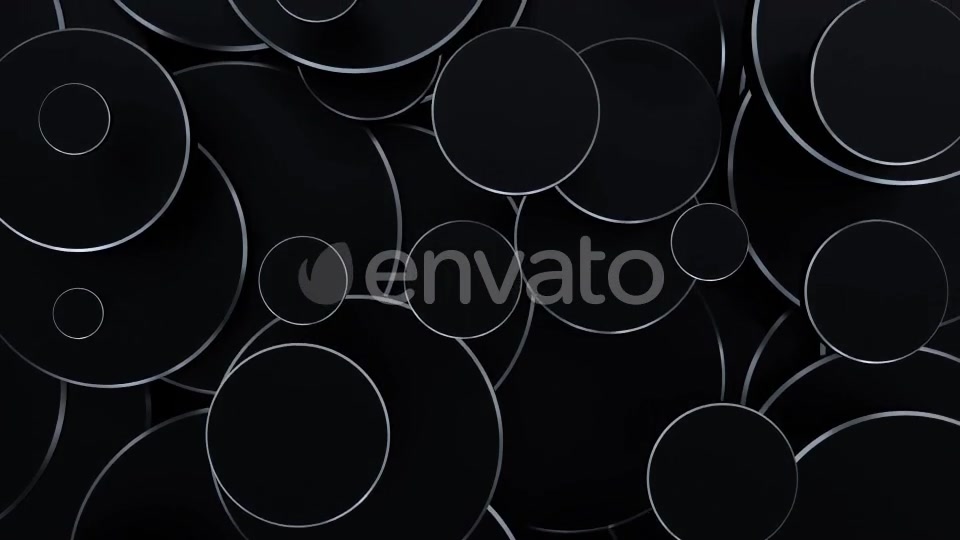 Silver Black Circles Videohive 22721294 Motion Graphics Image 6