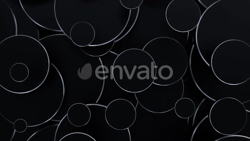 Silver Black Circles Videohive 22721294 Motion Graphics Image 7