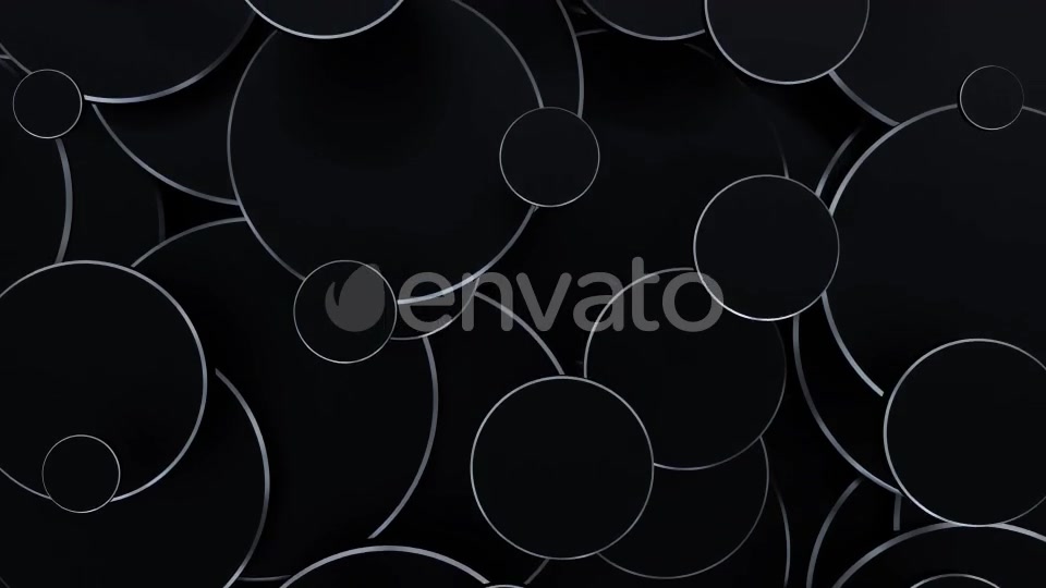 Silver Black Circles Videohive 22721294 Motion Graphics Image 8