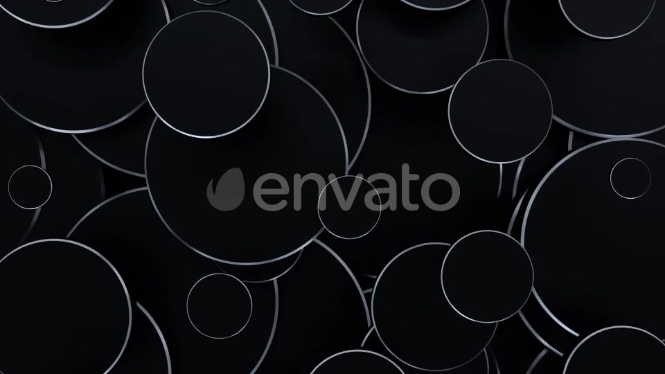 Silver Black Circles Videohive 22721294 Motion Graphics Image 9