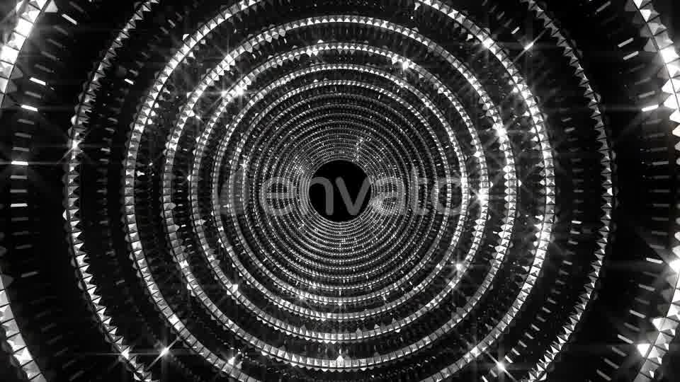 Silver Black Glittering Tunnel Videohive 22278723 Motion Graphics Image 10