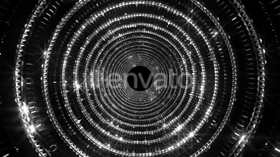 Silver Black Glittering Tunnel Videohive 22278723 Motion Graphics Image 9