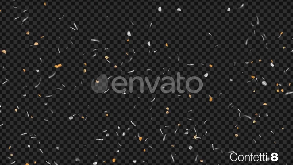 Silver Confetti Videohive 23722348 Motion Graphics Image 12