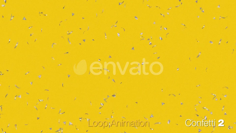 Silver Confetti Videohive 23722348 Motion Graphics Image 3