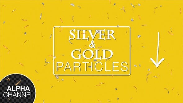 Silver Confetti - 23722348 Download Videohive