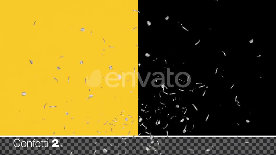 Silver Confetti Videohive 24033676 Motion Graphics Image 1