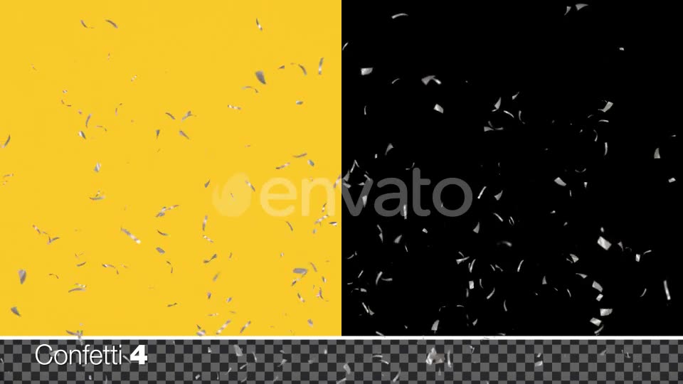 Silver Confetti Videohive 24033676 Motion Graphics Image 2