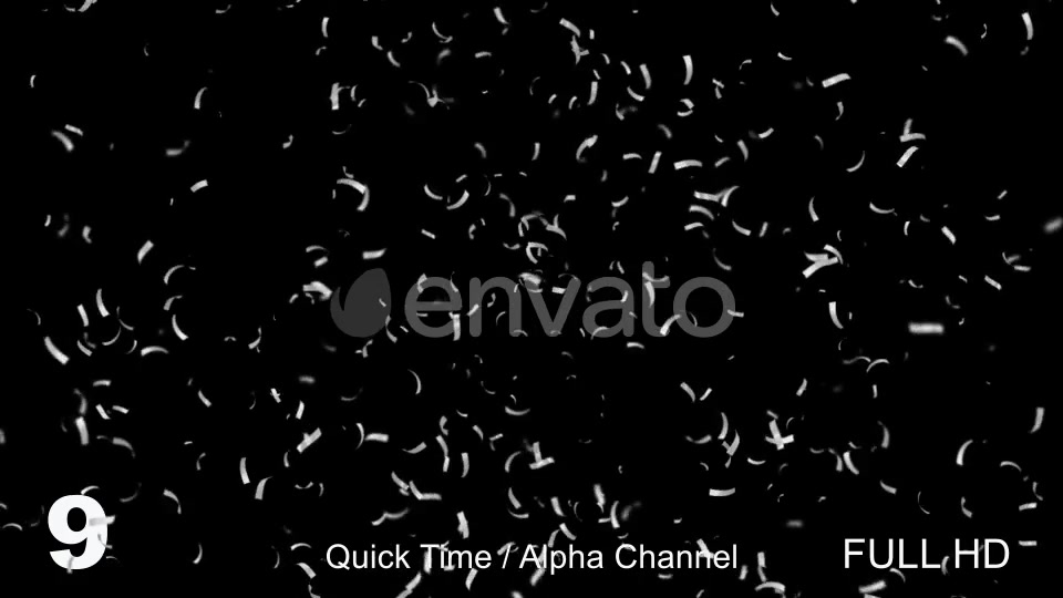 Silver Confetti Videohive 22305153 Motion Graphics Image 12