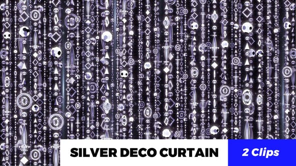 Silver Deco Curtain - 21279059 Download Videohive