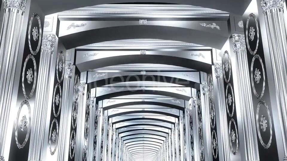 Silver Hallway Videohive 18409369 Motion Graphics Image 4