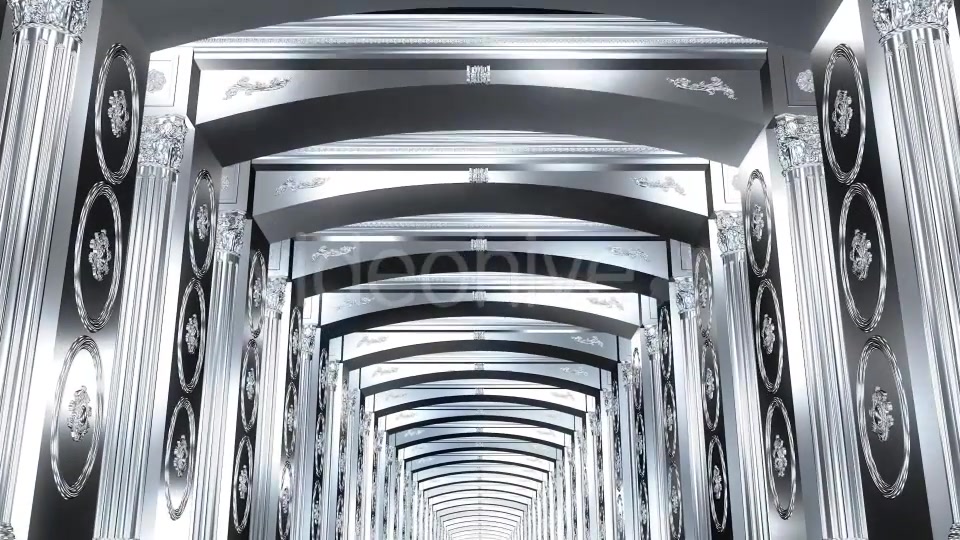 Silver Hallway Videohive 18409369 Motion Graphics Image 6