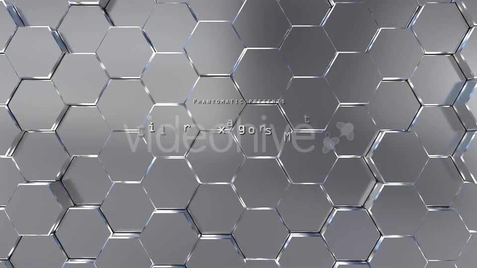 Silver Hexagons Surface Videohive 20967990 Motion Graphics Image 1