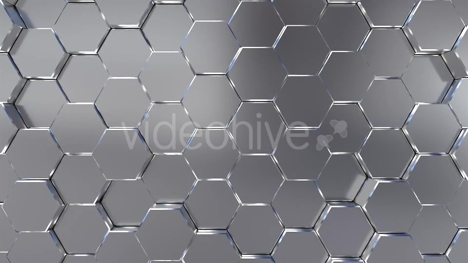 Silver Hexagons Surface Videohive 20967990 Motion Graphics Image 10