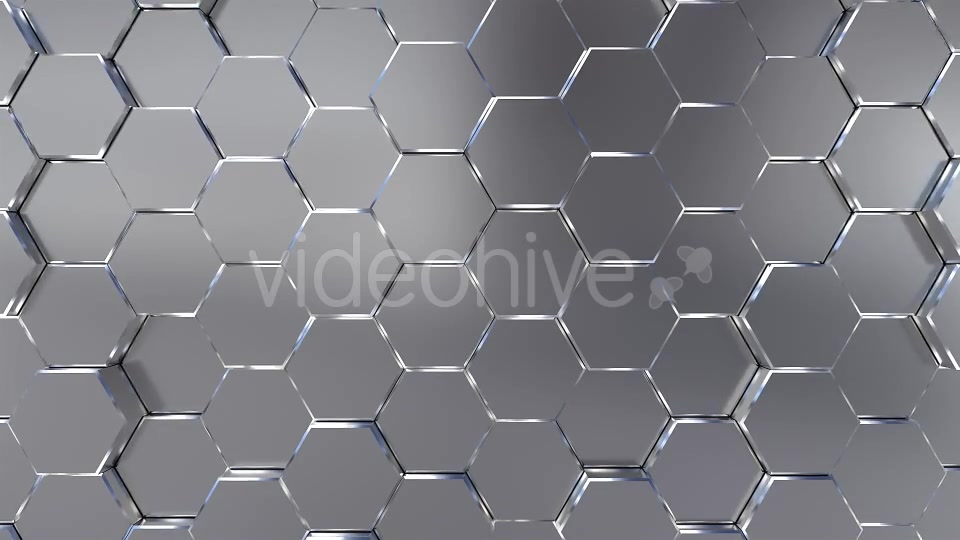 Silver Hexagons Surface Videohive 20967990 Motion Graphics Image 4