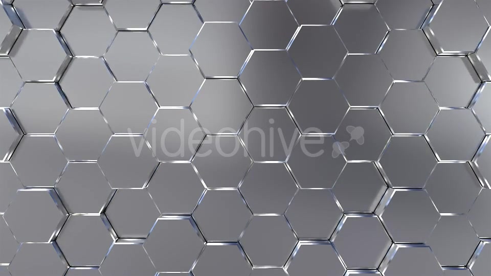 Silver Hexagons Surface Videohive 20967990 Motion Graphics Image 7