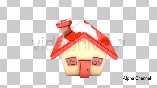Simple Cartoon House Building On Concept Alpha Videohive 4540708 Motion Graphics Image 8