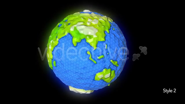 Simple Polygon Origami World Animations Videohive 6156734 Motion Graphics Image 5