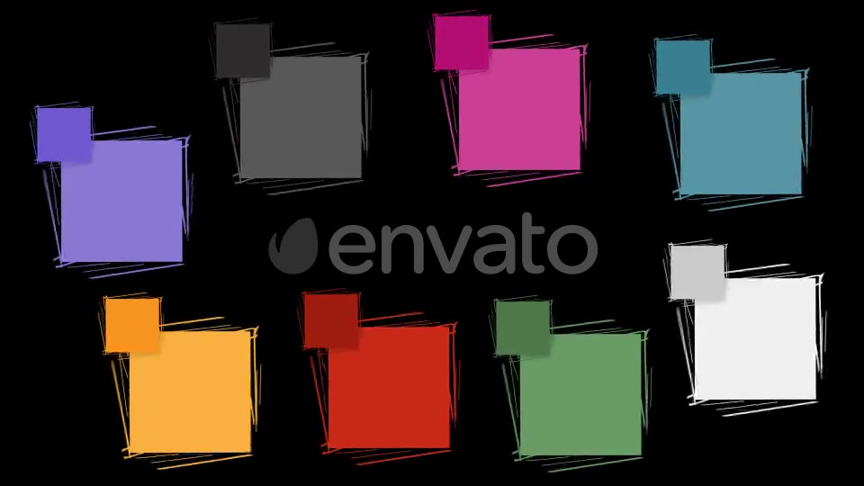 Simple Square Lower Thirds Videohive 21798033 Motion Graphics Image 8