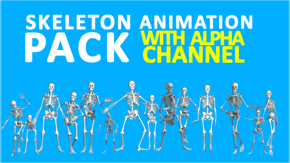 Skeleton Animations Pack - 18155339 Download Videohive