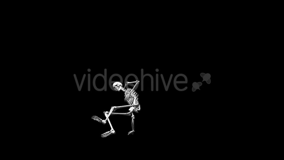 Skeleton Break Dance Videohive 17569803 Motion Graphics Image 7