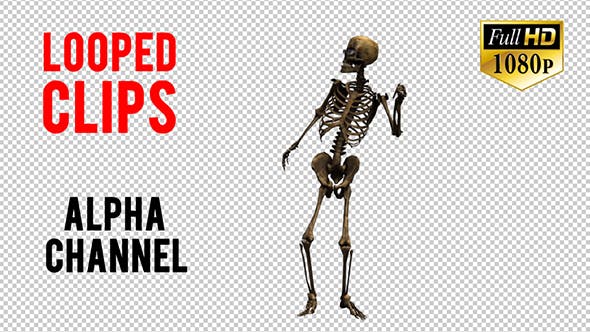 Skeleton Dance Looped 7 - 20662657 Videohive Download