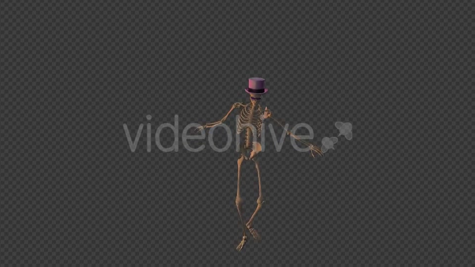 Skeleton Tap Dance Videohive 19204630 Motion Graphics Image 4