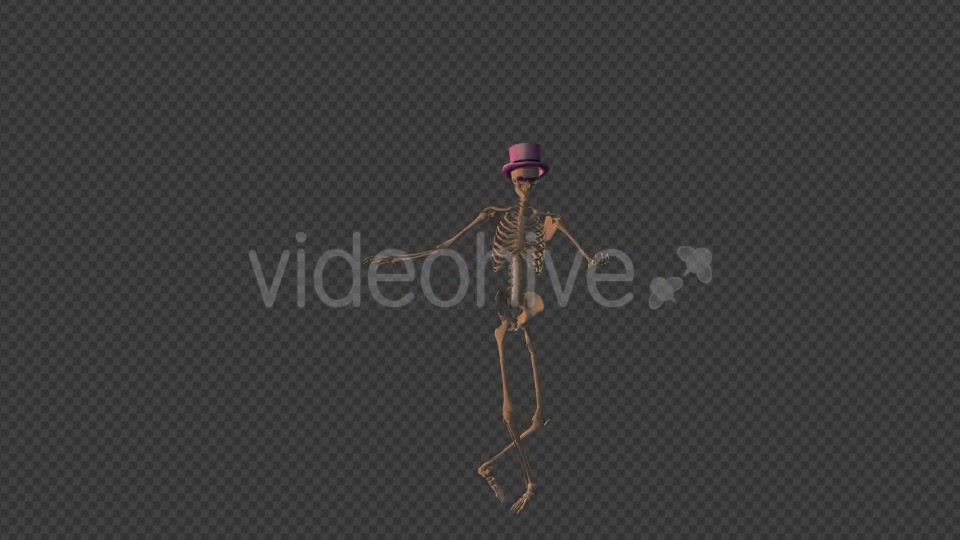 Skeleton Tap Dance Videohive 19204630 Motion Graphics Image 5