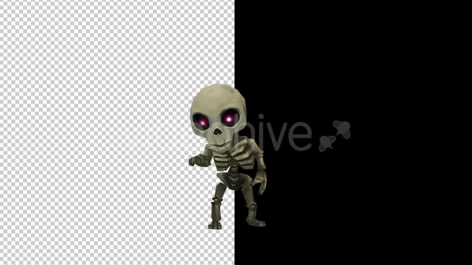 Skelo Funny Skeleton Character 3 Scene Pack Videohive 18295482 Motion Graphics Image 1