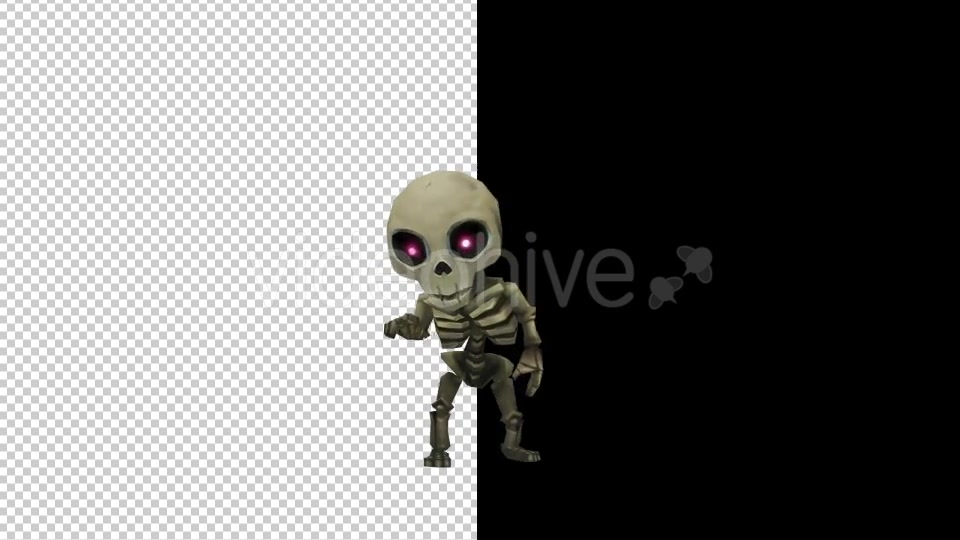 Skelo Funny Skeleton Character 3 Scene Pack Videohive 18295482 Motion Graphics Image 3