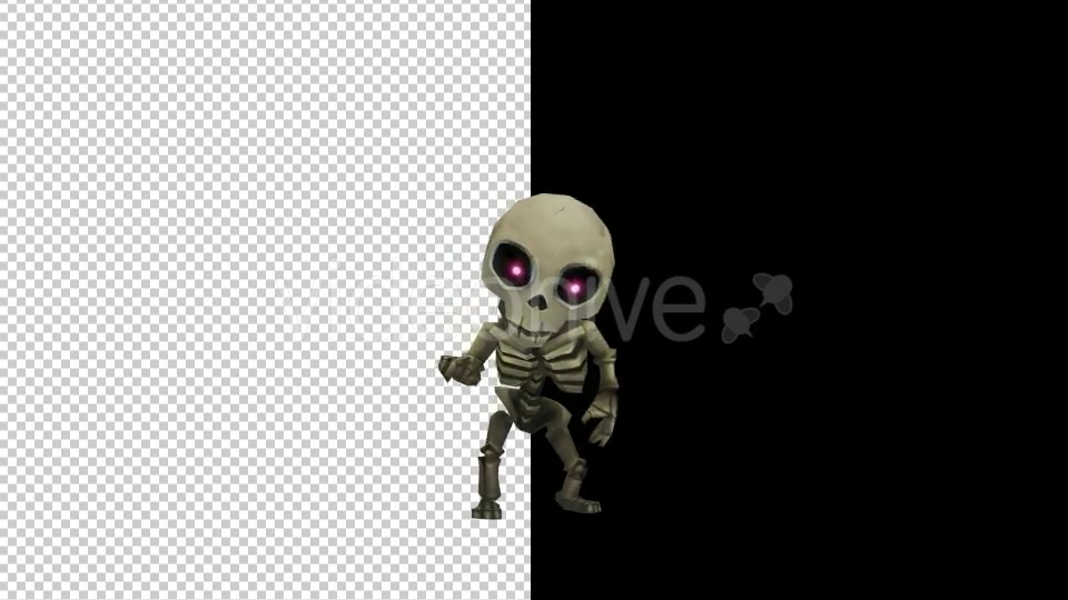Skelo Funny Skeleton Character 3 Scene Pack Videohive 18295482 Motion Graphics Image 4