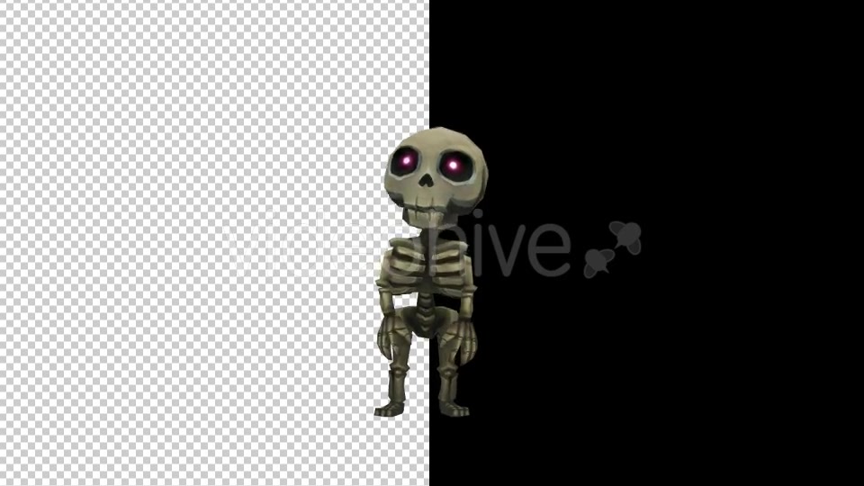 Skelo Funny Skeleton Character 3 Scene Pack Videohive 18295482 Motion Graphics Image 6