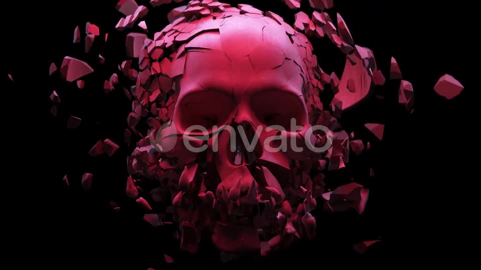 Skull Explosion Videohive 24988199 Motion Graphics Image 1