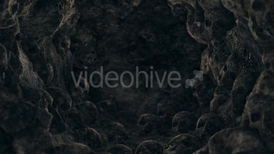 Skull On Rock Videohive 18395638 Motion Graphics Image 1