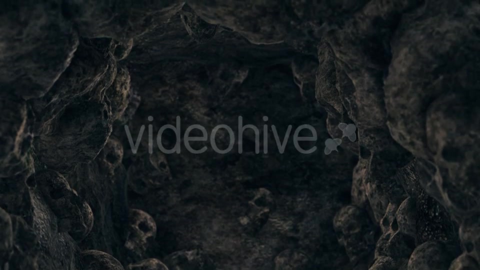 Skull On Rock Videohive 18395638 Motion Graphics Image 3